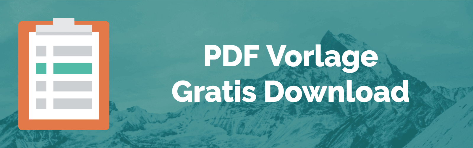 Alpen-Methode PDF Vorlage gratis Download